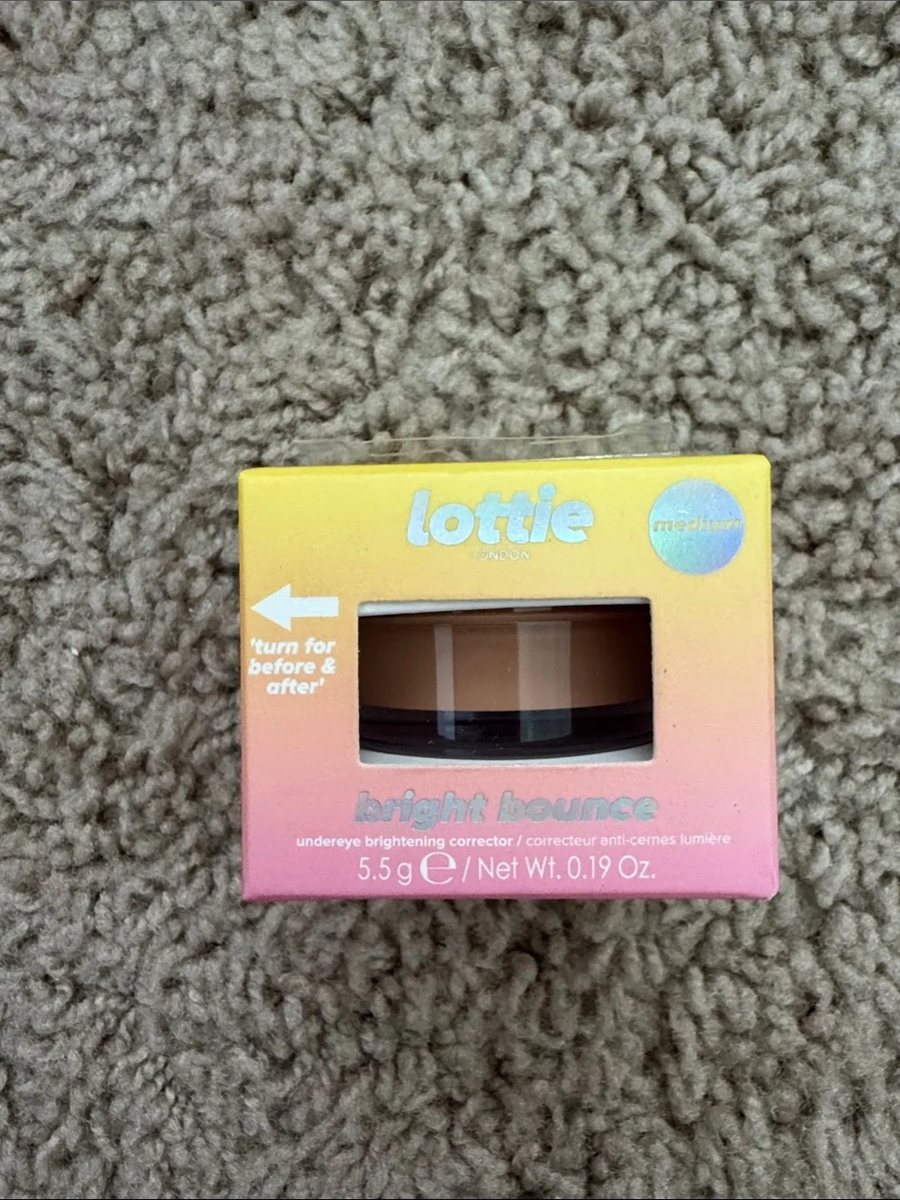 Lottie London Bright Bounce Undereye Brightening Corrector - Medium